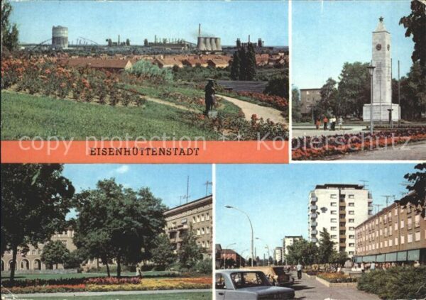 Eisenhuettenstadt Rosenhügel Platz Deutsch Sowjetische Fr