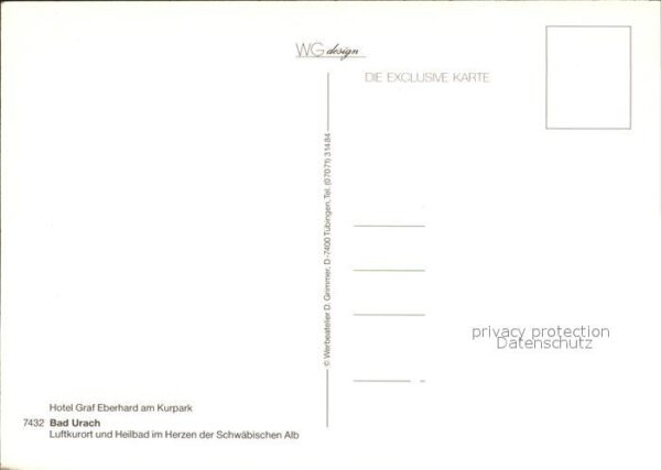 Bad Urach Hotel Graf Eberhard Kurpark – Bild 2