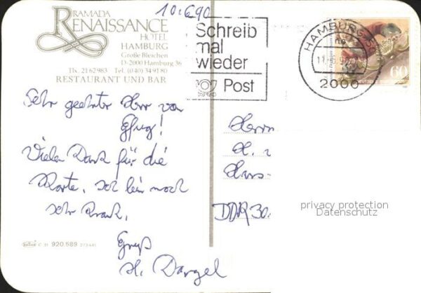 Hamburg Hotel Ramada Renaissance – Bild 2