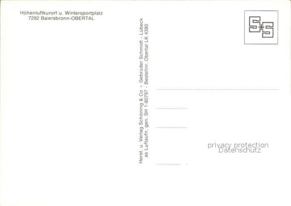 Obertal Baiersbronn Fliegeraufnahme – Bild 2