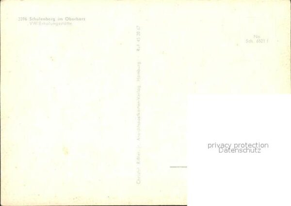 Schulenberg Oberharz VW Erholungsstätte – Bild 2
