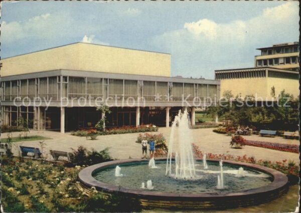 Bergheim Erft Stadthalle Bürgerbrunnen