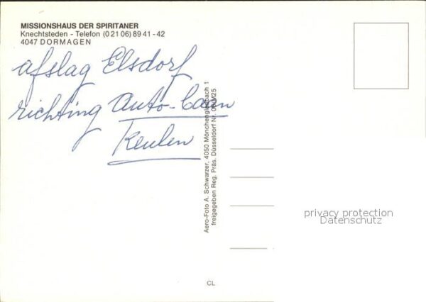 Dormagen Missionshaus Spiritaner Knechtsteden Fl – Bild 2