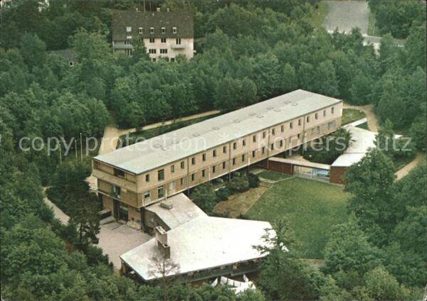 Bonn Rhein Jugendherberge Fliegeraufnahme