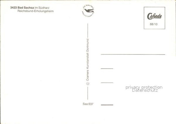 Bad Sachsa Harz Reichsbund Erholungsheim – Bild 2
