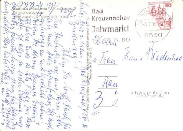 Bad Kreuznach Konditorei Cafe Wahl – Bild 2