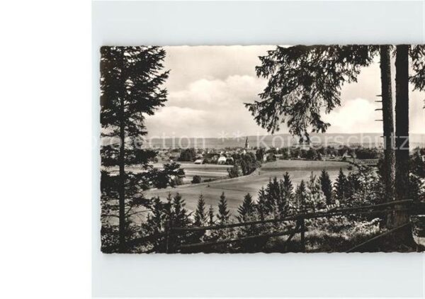 Huefingen Blick auf Hüfingen