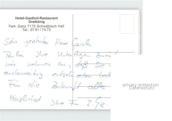 Schwaebisch Hall Gasthof Hotel Dreikönig – Bild 2