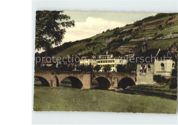 Bad Mergentheim Wolfgangkapelle Tauberbrücke