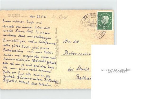 Bad Driburg Versorgungs- Kuranstalt – Bild 2