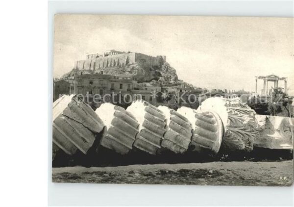 Athen Griechenland Akropolis Temple of Zeus