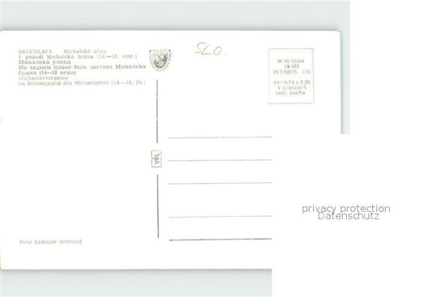 Bratislava Pressburg Pozsony Michaelatorgasse – Bild 2