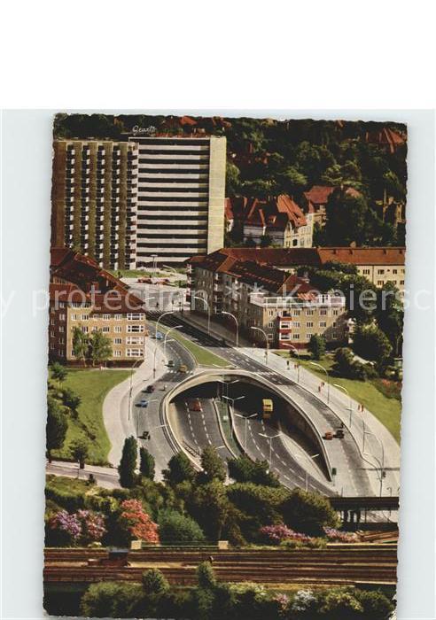 Halensee Berlin Schnellstrasse- Einfahrt Fliegeraufnahm