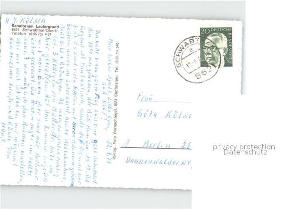 Schwabthal Sanatorium Lautergrund – Bild 2