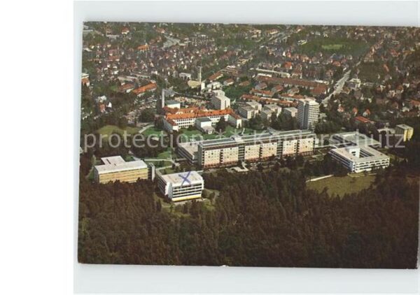 Muenchen Städtisches Krankenhaus Fliegeraufnahme