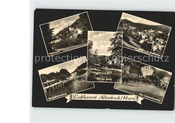 Altenbrak Harz Bergschwimmbad Damenkapelle