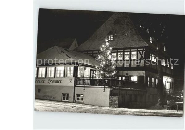 Frohnau Annaberg Frohnauer Hammer Herrenhaus zur Weihnac