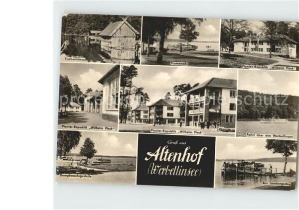 Altenhof Eberswalde Fischerhütten Promenade Pionier- Republ
