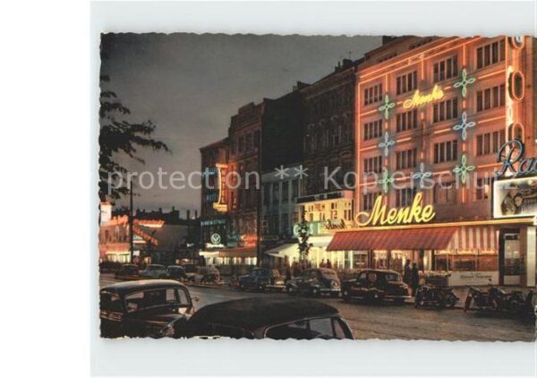 Hamburg Sankt Pauli Reeperbahn