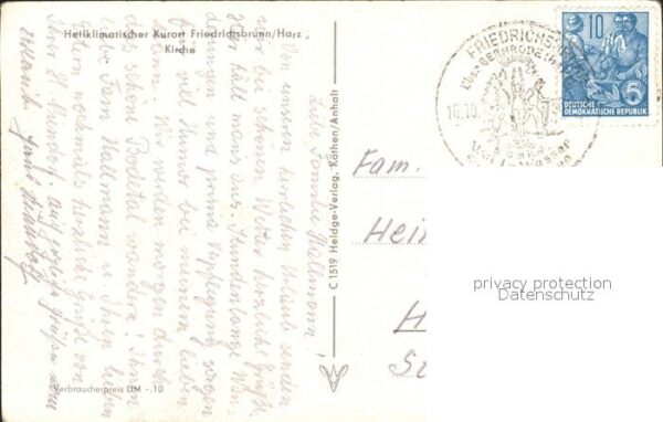 Friedrichsbrunn Harz Kirche – Bild 2