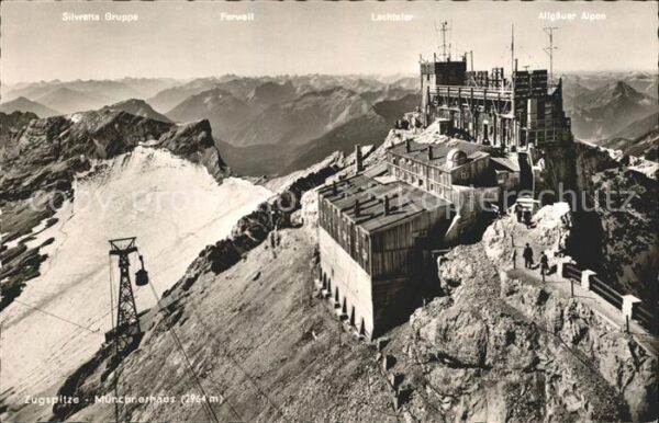 Zugspitze Münchnerhaus Silvretta Ferwall Lechtale
