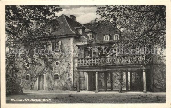 Weimar Thueringen Schlösschen Tiefurt