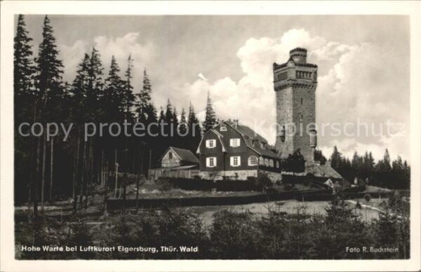 Elgersburg Hohe Warte Thüringer Wald