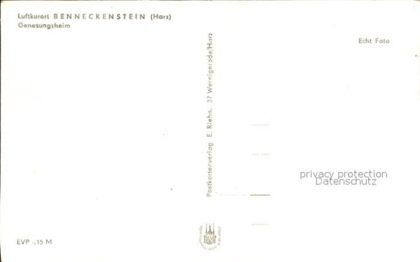 Benneckenstein Genesungsheim – Bild 2