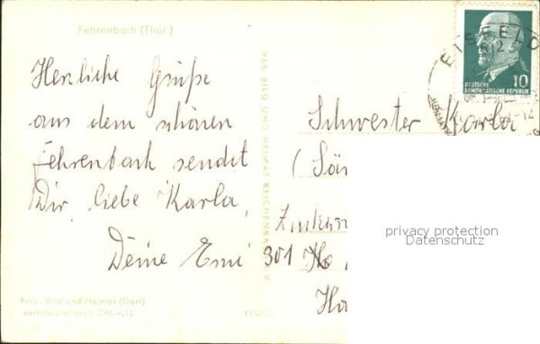 Fehrenbach Thueringer Wald Totalansicht – Bild 2
