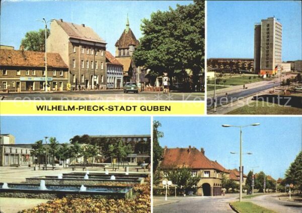 Guben Wilh Pieck Str Obersprucke Hochhaus HOG