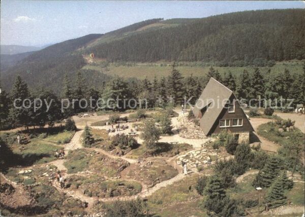 Oberhof Thueringen Kulturbund der DDR Rennsteiggarten