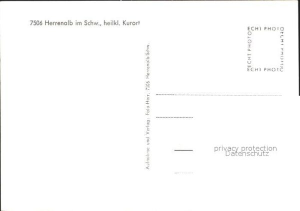 Herrenalb Bad Herrenalb Ortsansicht – Bild 2