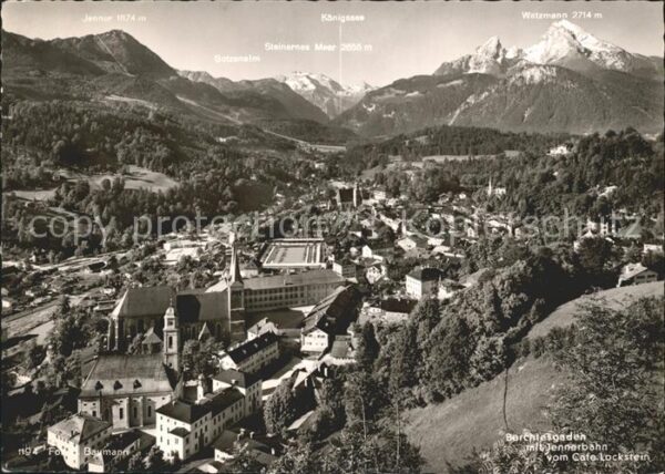 Berchtesgaden mit Jennerbahn vom Cafe Lockstein