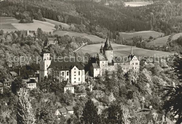 Schwarzenberg Erzgebirge Schloss und Kirche
