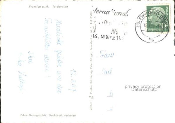 Frankfurt Main Totalansicht – Bild 2