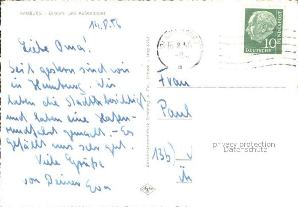 Hamburg Binnen und Aussenalster – Bild 2