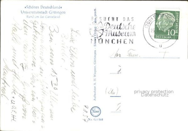 Goettingen Niedersachsen Orts und Teilansichten Bauwerke Kirchen – Bild 2