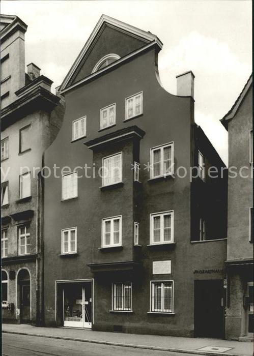 Augsburg Mozart Gedenkstätte Geburthaus Mozarts