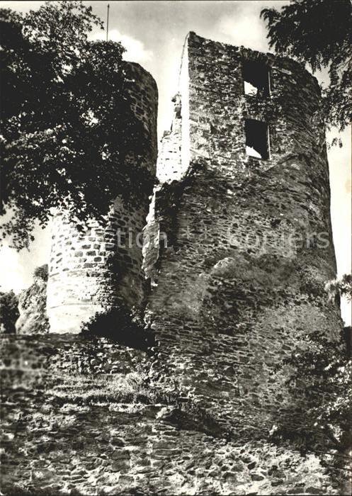 Steinbach-Hallenberg Ruine Hallenburg