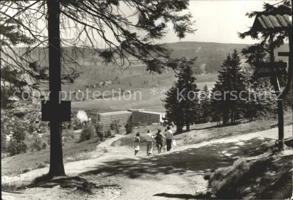 Oberwiesenthal Erzgebirge FDGB Erholungsheim am Fichtelberg