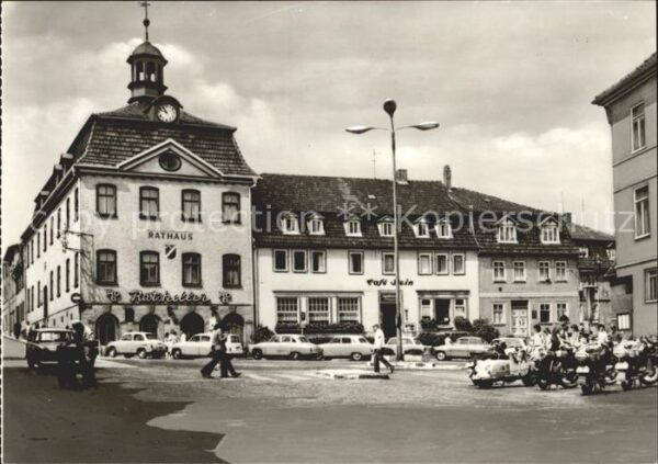Bad Salzungen Rathaus Vorplatz