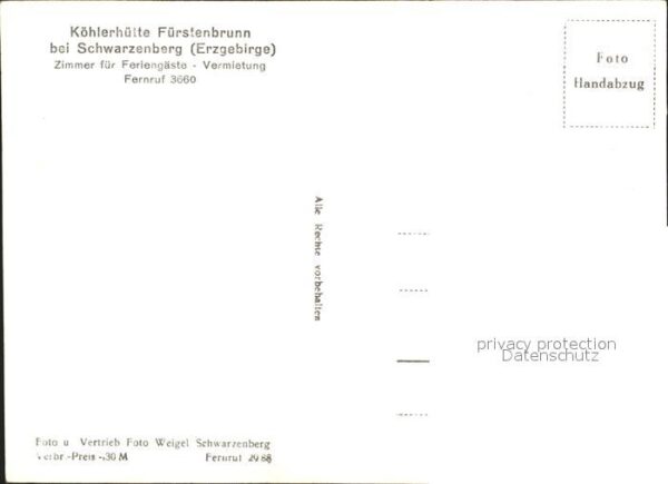 Schwarzenberg Erzgebirge Köhlerhütte Fürstenbrunn Gaststube – Bild 2
