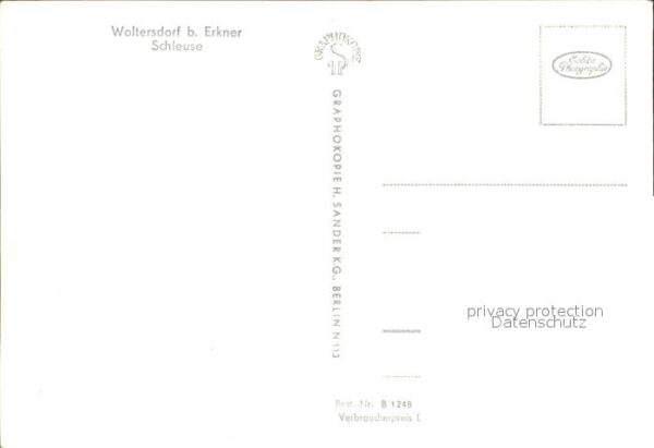 Woltersdorf Erkner Schleuse Frachter – Bild 2