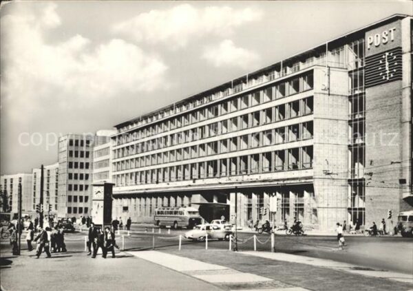 Leipzig Hauptpostamt am Karl Marx Platz