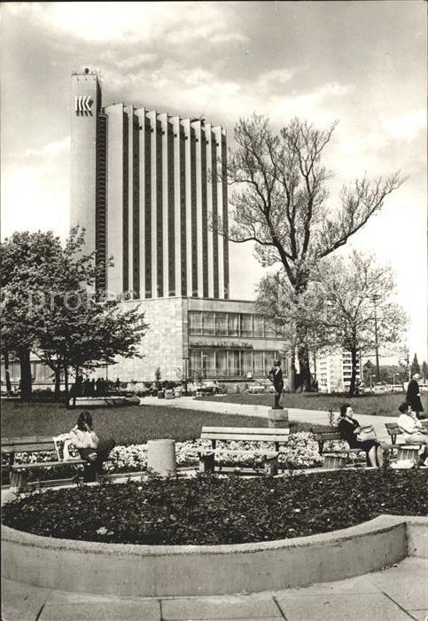 Karl-Marx-Stadt Stadthalle und Interhotel Kongress