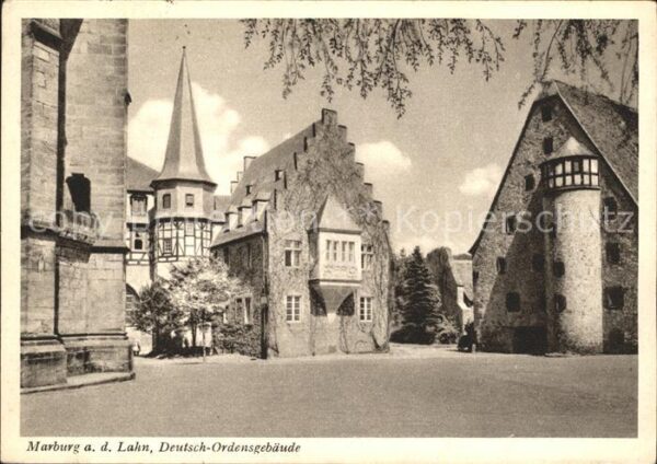 Marburg Lahn Deutsch Ordensgebäude