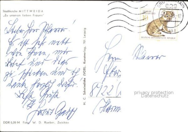 Mittweida Stadtkirche Zu unseren lieben Frauen – Bild 2