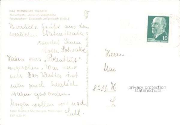 Langenbach Thueringen Meininger Naturtheater DSF – Bild 2