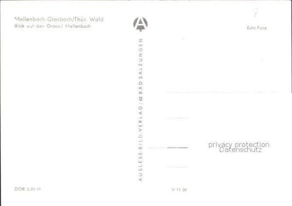 Mellenbach-Glasbach Ortsansicht – Bild 2