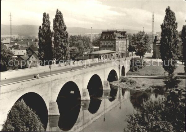 Saalfeld Saale Brücke des Friedens